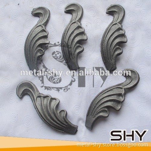 Iron Flowers and Leaves Ornamental Leaves